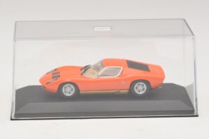 Lamborghini Miura P400 Laranja Minichamps 1:43 430103002 Metal - imagem 4 de 5