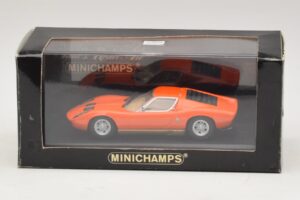 Lamborghini Miura P400 Laranja Minichamps 1:43 430103002 Metal - imagem 5 de 5