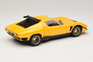 Lamborghini Miura SVR Amarelo & Preto Kyosho 1:18 08319GY Metal - imagem 3 de 8