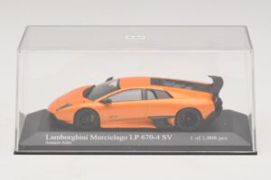 Lamborghini Murcielago LP670-4 SV Laranja Metálico Minichamps 1:43 400103942 Metal - imagem 4 de 5