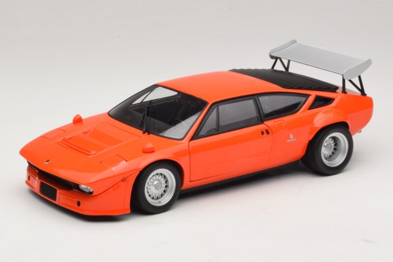 Lamborghini Urraco Rally Laranja Kyosho 1:18 08445P Metal
