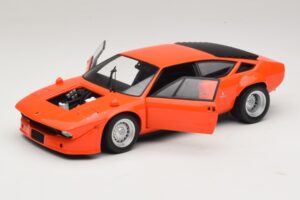 Lamborghini Urraco Rally Laranja Kyosho 1:18 08445P Metal - imagem 2 de 8