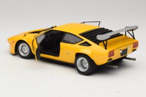 Lamborghini Urraco Rally Pearl Yellow Kyosho 1:18 08445GY Metal - imagem 5 de 8