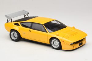 Lamborghini Urraco Rally Pearl Yellow Kyosho 1:18 08445GY Metal - imagem 6 de 8