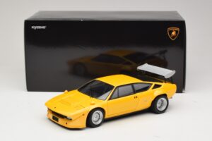 Lamborghini Urraco Rally Pearl Yellow Kyosho 1:18 08445GY Metal - imagem 8 de 8