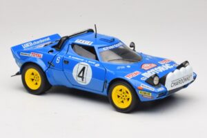 Lancia Stratos HF #4 B. Darniche / A. Mahe Rally Monte Carlo 1979 Solido 1:18 9019 Metal - imagem 6 de 8