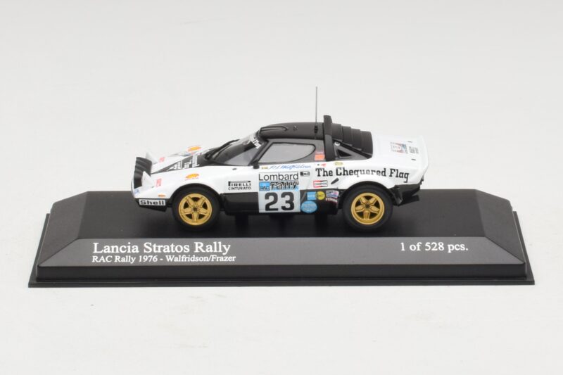 Lancia Stratos Rally #23 Walfridson / Frazer RAC Rally 1976 Minichamps 1:43 430761223 Metal