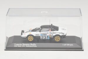 Lancia Stratos Rally #23 Walfridson / Frazer RAC Rally 1976 Minichamps 1:43 430761223 Metal - imagem 4 de 5