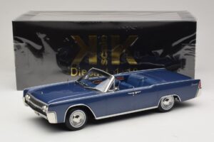 Lincoln Continental Convertible Azul Metálico The Lincoln Lawyer KK-Scale 1:18 KKDC181522 Metal - imagem 7 de 7