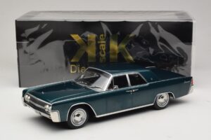 Lincoln Continental Verde Escuro Metálico Matrix Reloaded & Revolutions KK-Scale 1:18 KKDC181481 Metal - imagem 6 de 6
