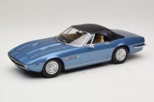 Maserati Ghibli Spyder Azul Claro Metálico KK-Scale 1:18 KKDC181304 Metal - imagem 2 de 7