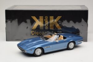 Maserati Ghibli Spyder Azul Claro Metálico KK-Scale 1:18 KKDC181304 Metal - imagem 7 de 7