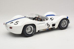 Maserati Tipo 61 #5 Camoradi S. Moss / D. Gurney 1000km Nurburgring Winner 1960 Minichamps 1:12 120601205 Metal - imagem 3 de 8