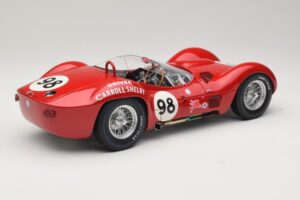 Maserati Tipo 61 #98 C. Shelby Times Mirror GP For Sportscars 1960 Minichamps 1:12 120601298 Metal - imagem 4 de 8