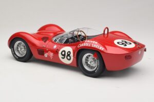 Maserati Tipo 61 #98 C. Shelby Times Mirror GP For Sportscars 1960 Minichamps 1:12 120601298 Metal - imagem 7 de 8