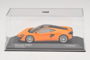 McLaren 570GT Laranja Minichamps 1:43 537154521 Diecast - imagem 4 de 5