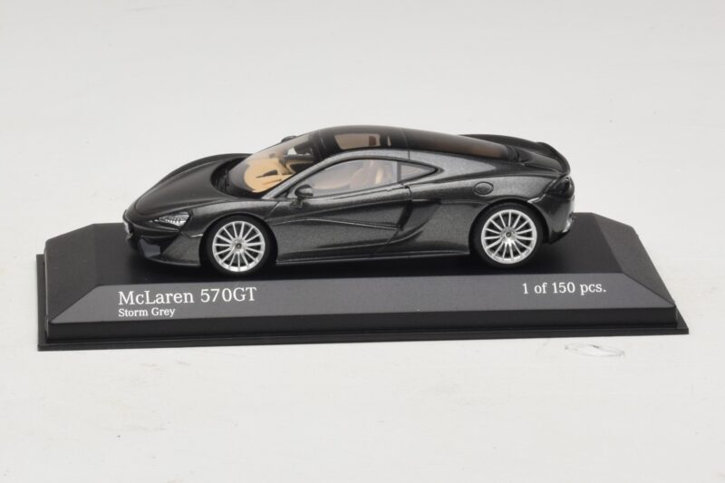 McLaren 570GT Storm Grey Minichamps 1:43 537154520 Metal