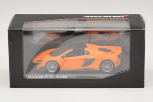 McLaren 675LT Spider Laranja Minichamps 1:43 537154431 Diecast - imagem 5 de 5