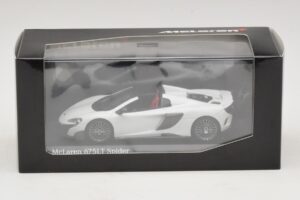 McLaren 675LT Spider Silica White Minichamps 1:43 537154432 Diecast - imagem 5 de 5
