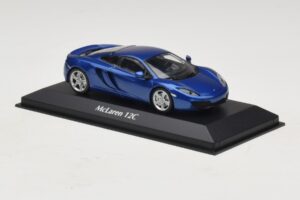 McLaren MP4-12C Blue Metallic Maxichamps 1:43 940133021 Metal - imagem 3 de 5