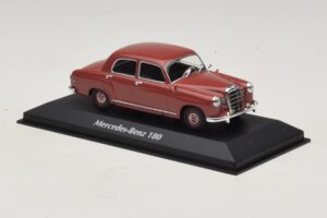Mercedes 180 W120 Vermelho Maxichamps 1:43 940033101 Diecast - imagem 3 de 5