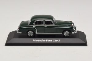 Mercedes 220 S W180 Verde Escuro Maxichamps 1:43 940033001 Diecast