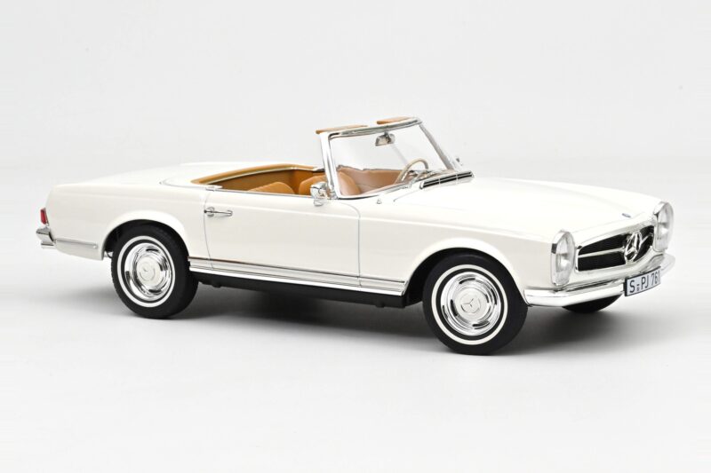 Mercedes 230 SL W113 Pagoda Branco Norev 1:12 123800 Metal