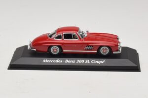 Mercedes 300 SL W198 Vermelho Maxichamps 1:43 940039001 Metal