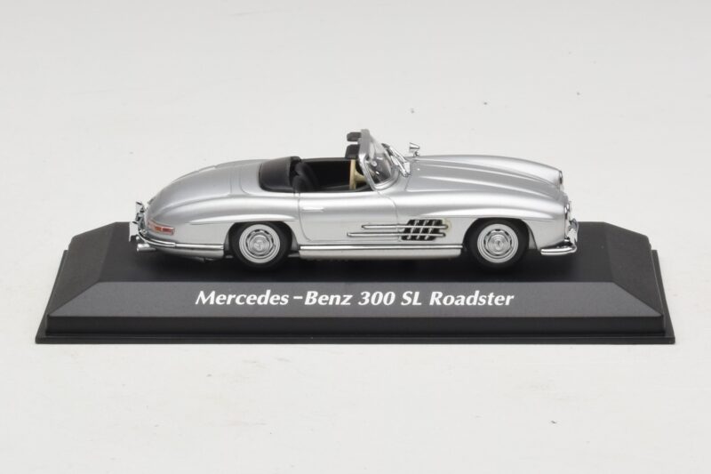 Mercedes 300 SL W198 Roadster Prata Maxichamps 1:43 940039030 Diecast