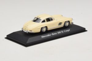 Mercedes 300 SL W198 Branco Maxichamps 1:43 940039002 Diecast - imagem 2 de 5