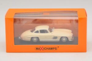 Mercedes 300 SL W198 Branco Maxichamps 1:43 940039002 Diecast - imagem 5 de 5