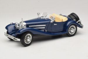 Mercedes 500K Roadster Azul Bburago 1:20 Mercedes 500K Roadster Azul Bburago 1:20 3070 Metal