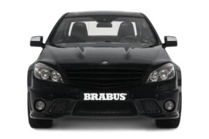 Mercedes C63 AMG W204 Brabus B63S Obsidian Black GT Spirit 1:18 GT582 Resina - imagem 4 de 5