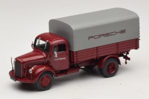 Mercedes L3500 Plataforma Porsche Minichamps 1:43 439350027 Metal