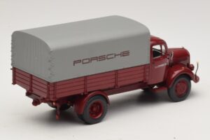 Mercedes L3500 Plataforma Porsche Minichamps 1:43 439350027 Metal - imagem 2 de 7
