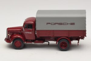 Mercedes L3500 Plataforma Porsche Minichamps 1:43 439350027 Metal - imagem 3 de 7