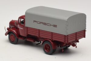 Mercedes L3500 Plataforma Porsche Minichamps 1:43 439350027 Metal - imagem 5 de 7