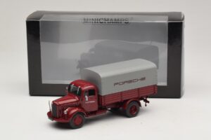 Mercedes L3500 Plataforma Porsche Minichamps 1:43 439350027 Metal - imagem 7 de 7
