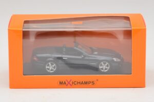 Mercedes SL R230 Azul Metálico Maxichamps 1:43 940037531 Diecast - imagem 5 de 5