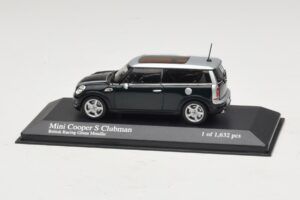 Mini Cooper S Clubman R55 Verde Prateado Minichamps 1:43 431138670 Metal