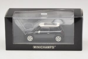 Mini Cooper S R53 Verde Escuro Com Teto Panorâmico Minichamps 1:43 MINI015 Metal - imagem 4 de 4