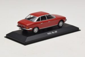 NSU Ro 80 Vermelho Maxichamps 1:43 940015402 Metal - imagem 2 de 5