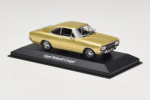 Opel Rekord C Coupé Dourado Maxichamps 1:43 940046120 Diecast - imagem 3 de 5