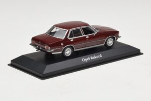 Opel Rekord D Vermelho Escuro Maxichamps 1:43 940044000 Diecast - imagem 2 de 5