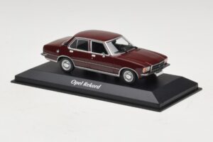 Opel Rekord D Vermelho Escuro Maxichamps 1:43 940044000 Diecast - imagem 3 de 5