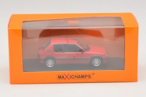 Peugeot 205 GTi Vermelho Maxichamps 1:43 940112300 Diecast - imagem 5 de 5