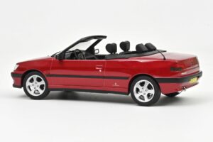 Peugeot 306 Cabriolet Diablo Red Norev 1:18 184930 Metal - imagem 2 de 2