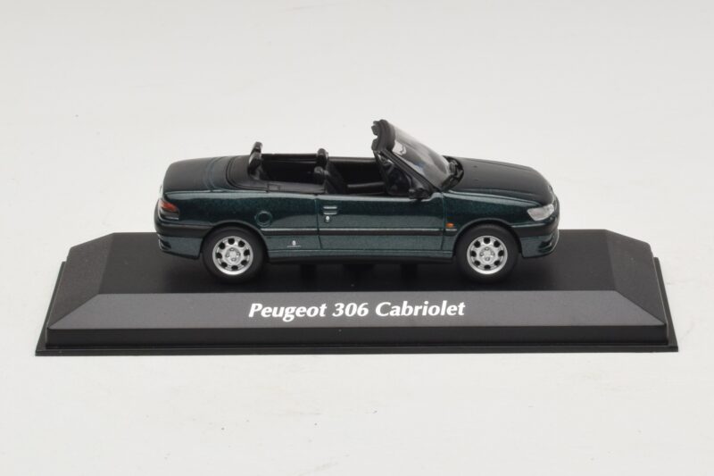 Peugeot 306 Cabriolet Verde Metálico Maxichamps 1:43 940112833 Diecast