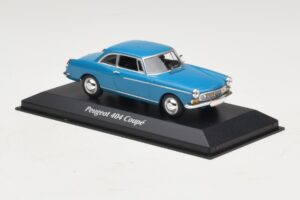 Peugeot 404 Coupé Azul Maxichamps 1:43 940112921 Metal - imagem 3 de 5