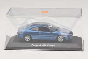 Peugeot 406 Coupé Azul Metálico Maxichamps 1:43 940112620 Diecast - imagem 4 de 5